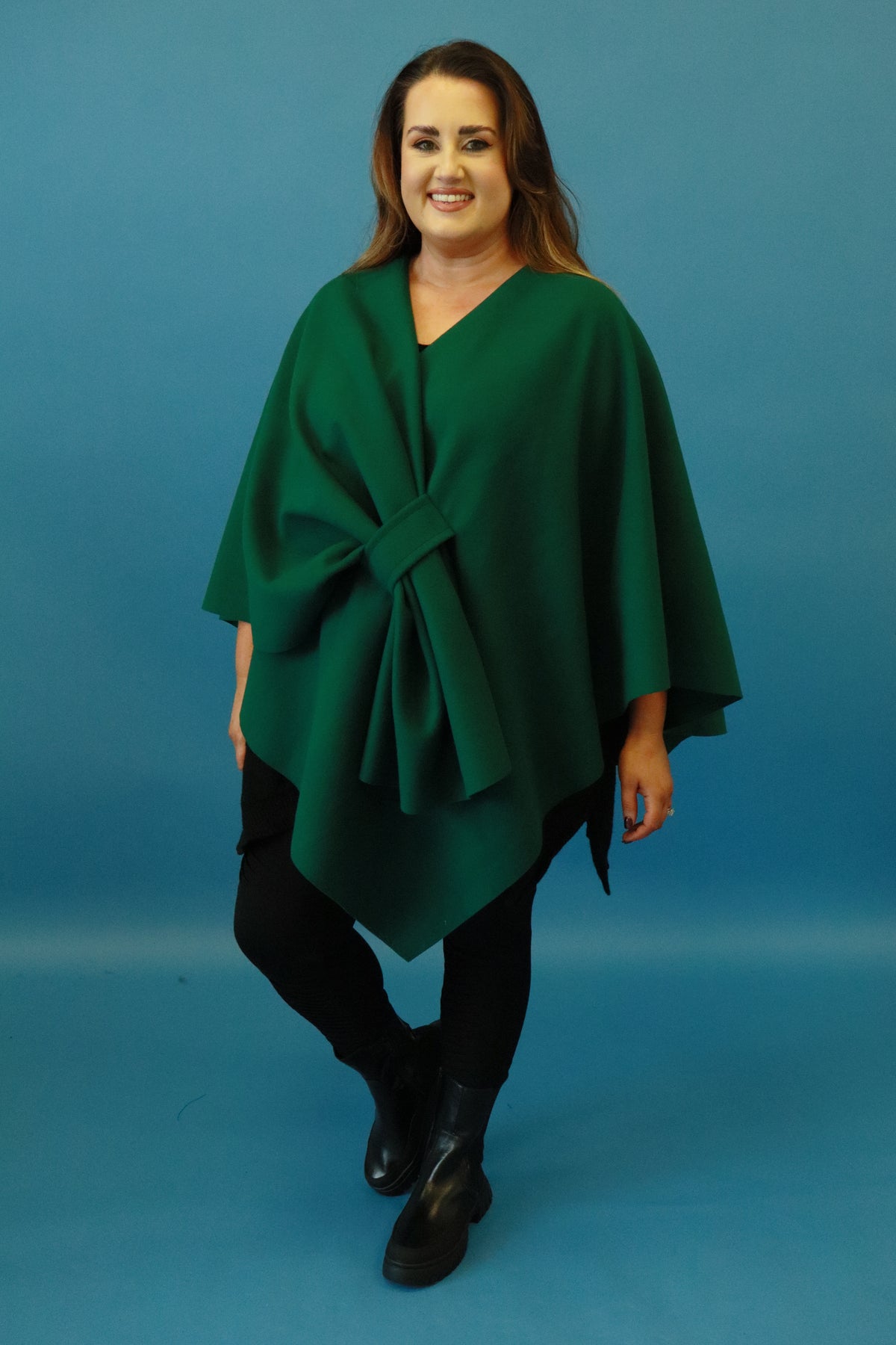 Ally Cape in Green