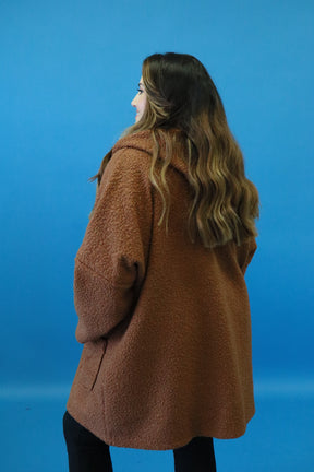 Sienna Boucle Jacket in Tan