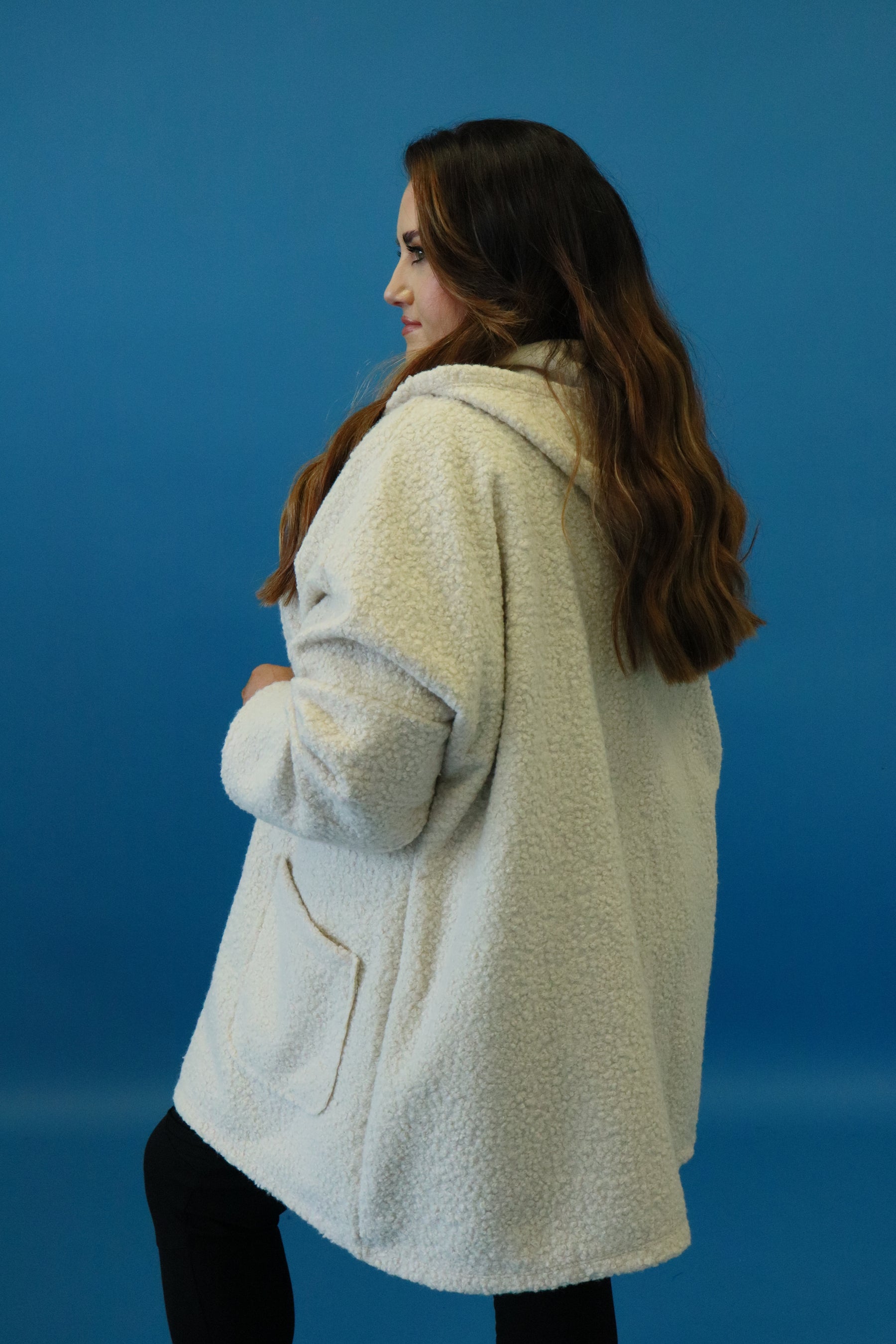 Sienna Boucle Jacket in Cream