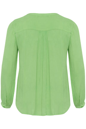 Kaffe Curve Ami Blouse in Lime