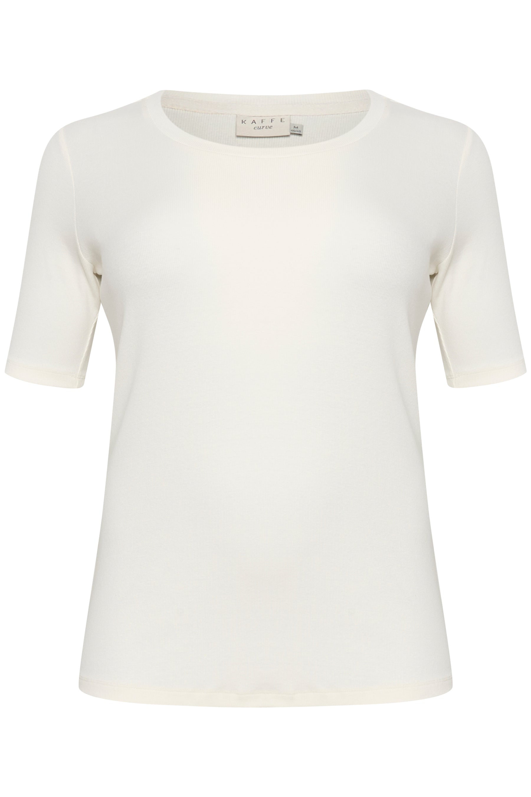 Kaffe Curve Carina T-Shirt in White