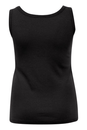 Kaffe Curve Carina Vest Top in Black