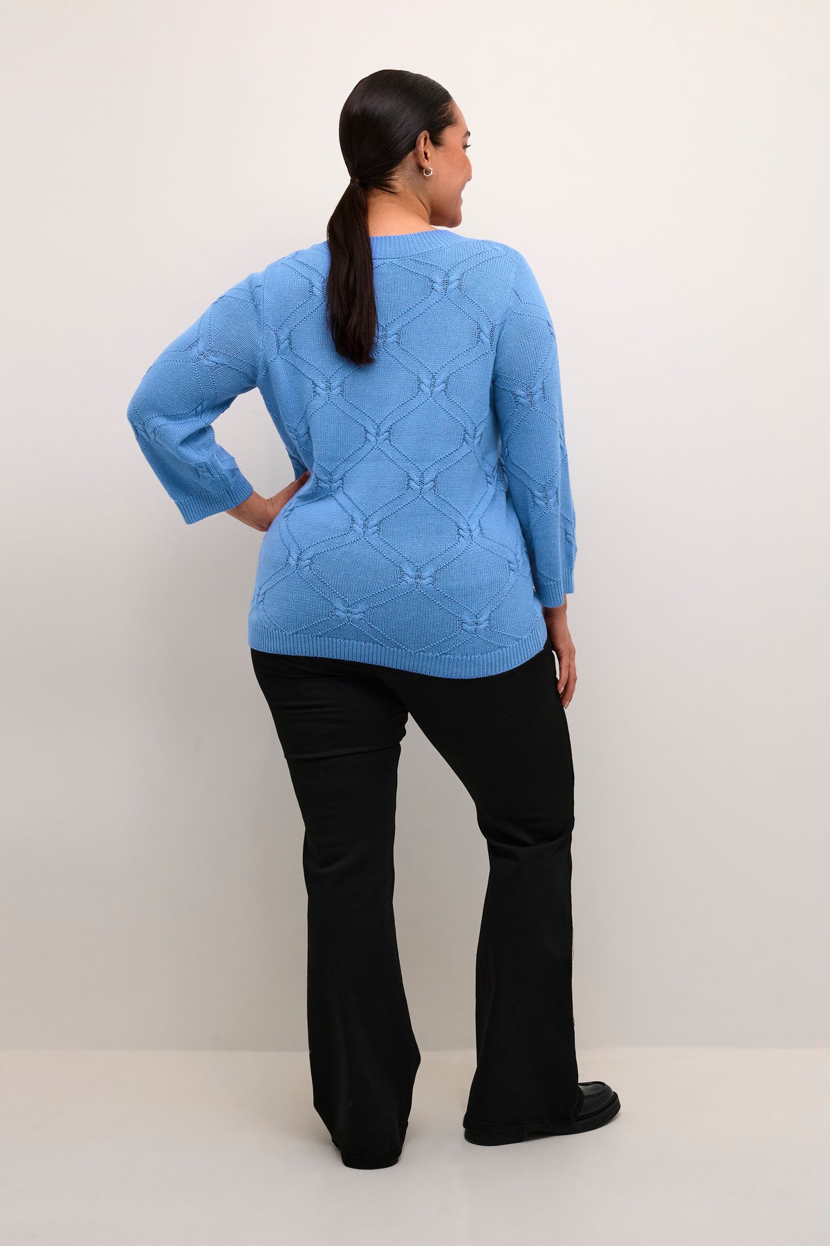 Kaffe Curve Carlie Jumper in Blue