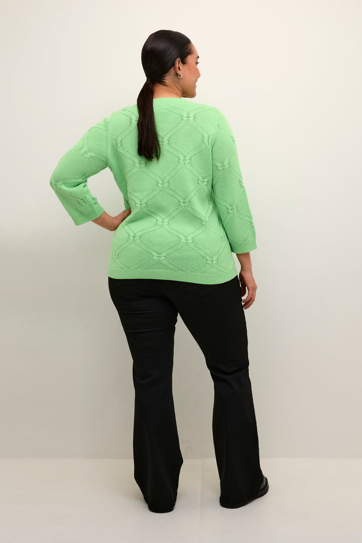 Kaffe Curve Carlie Jumper in Green