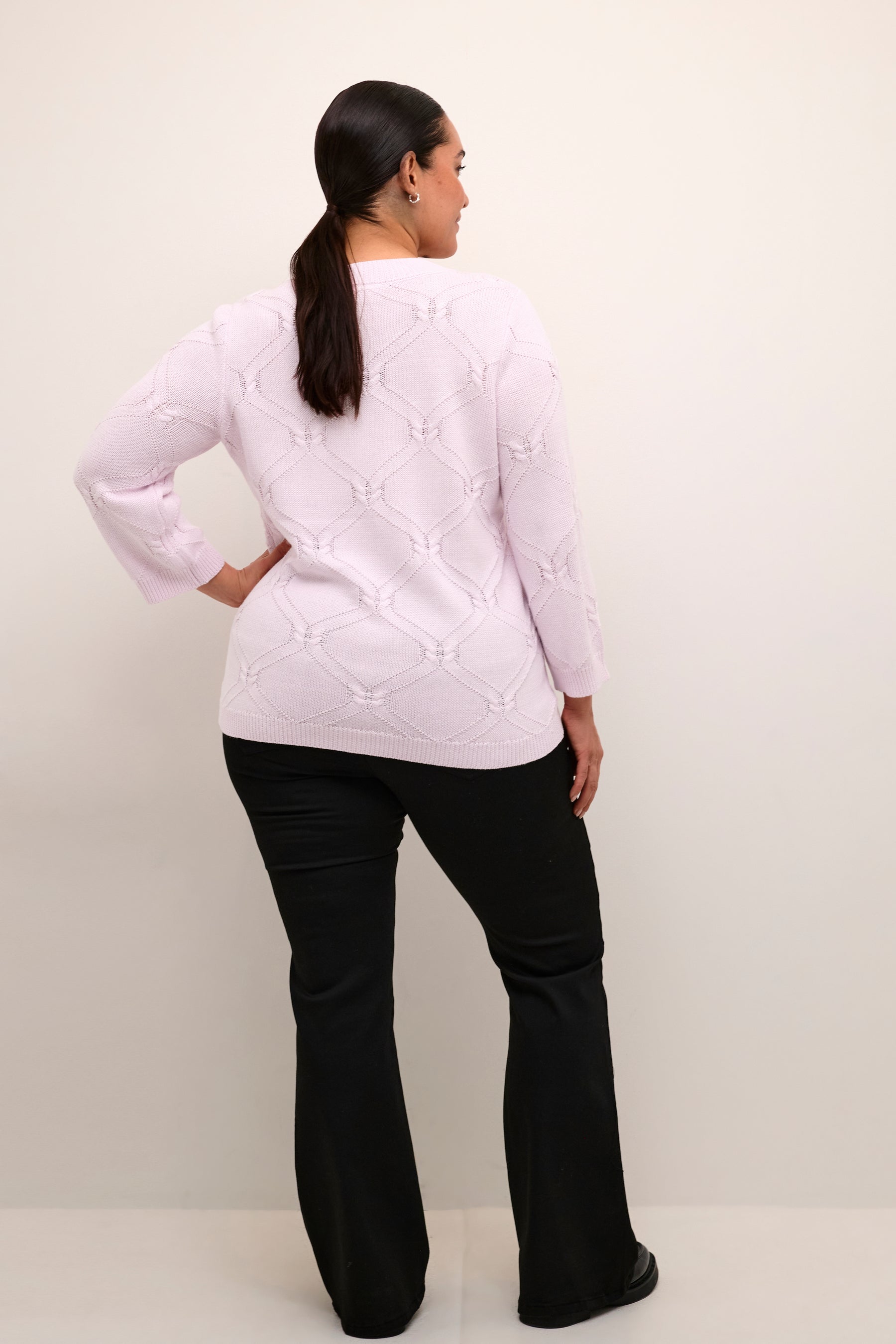 Kaffe Curve Carlie Jumper in Pink