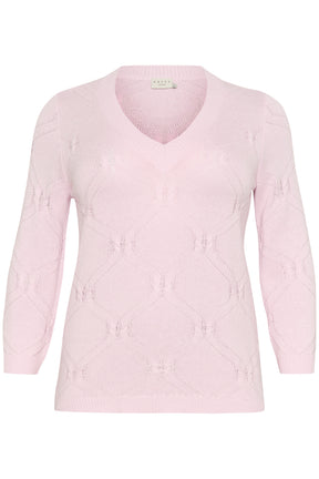 Kaffe Curve Carlie Jumper in Pink