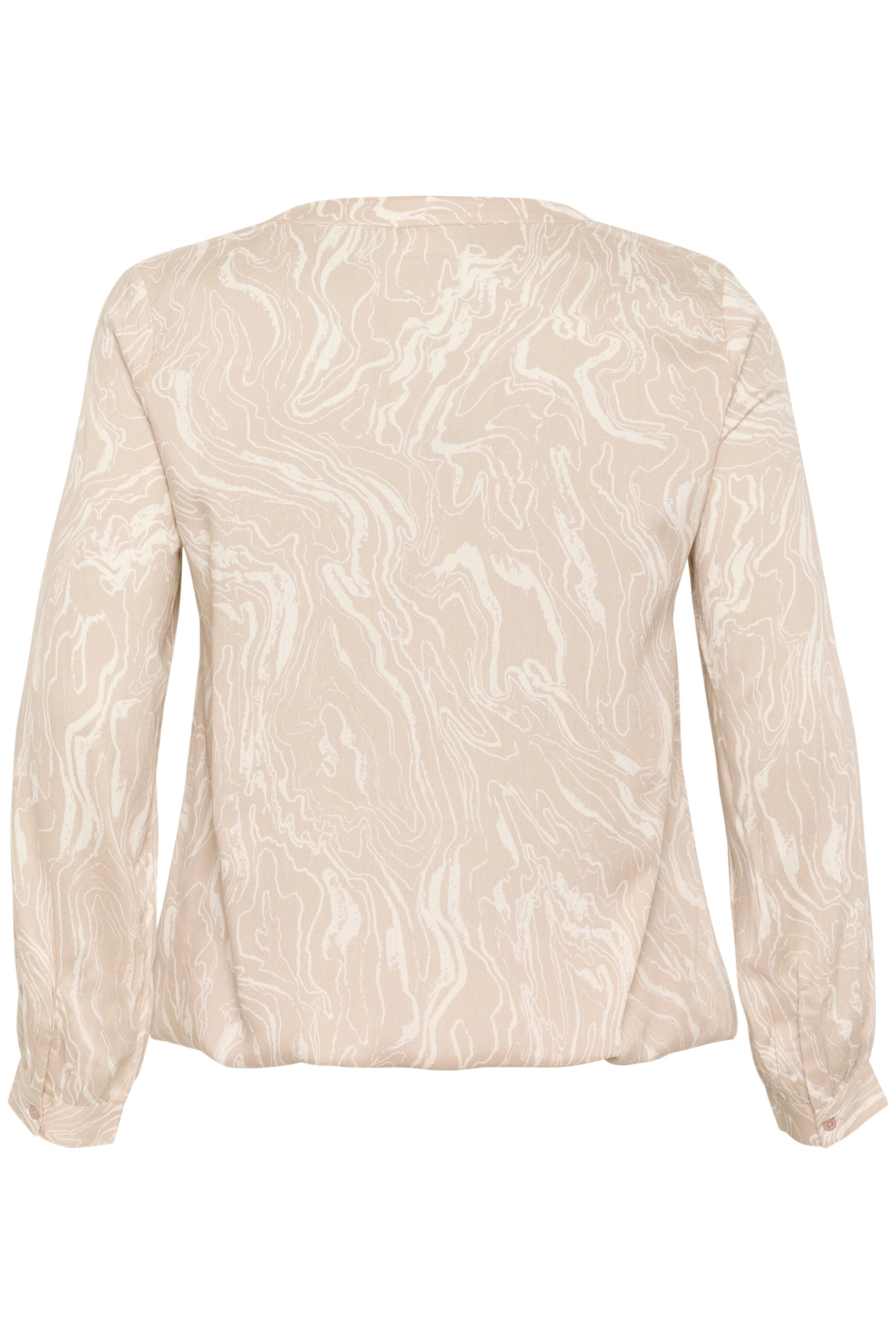 Kaffe Curve Diana Blouse in Beige