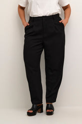 Kaffe Curve Merla Trousers in Black