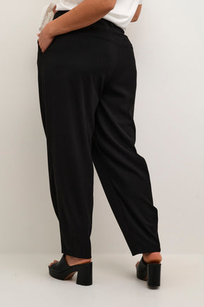 Kaffe Curve Merla Trousers in Black