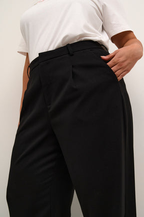 Kaffe Curve Merla Trousers in Black