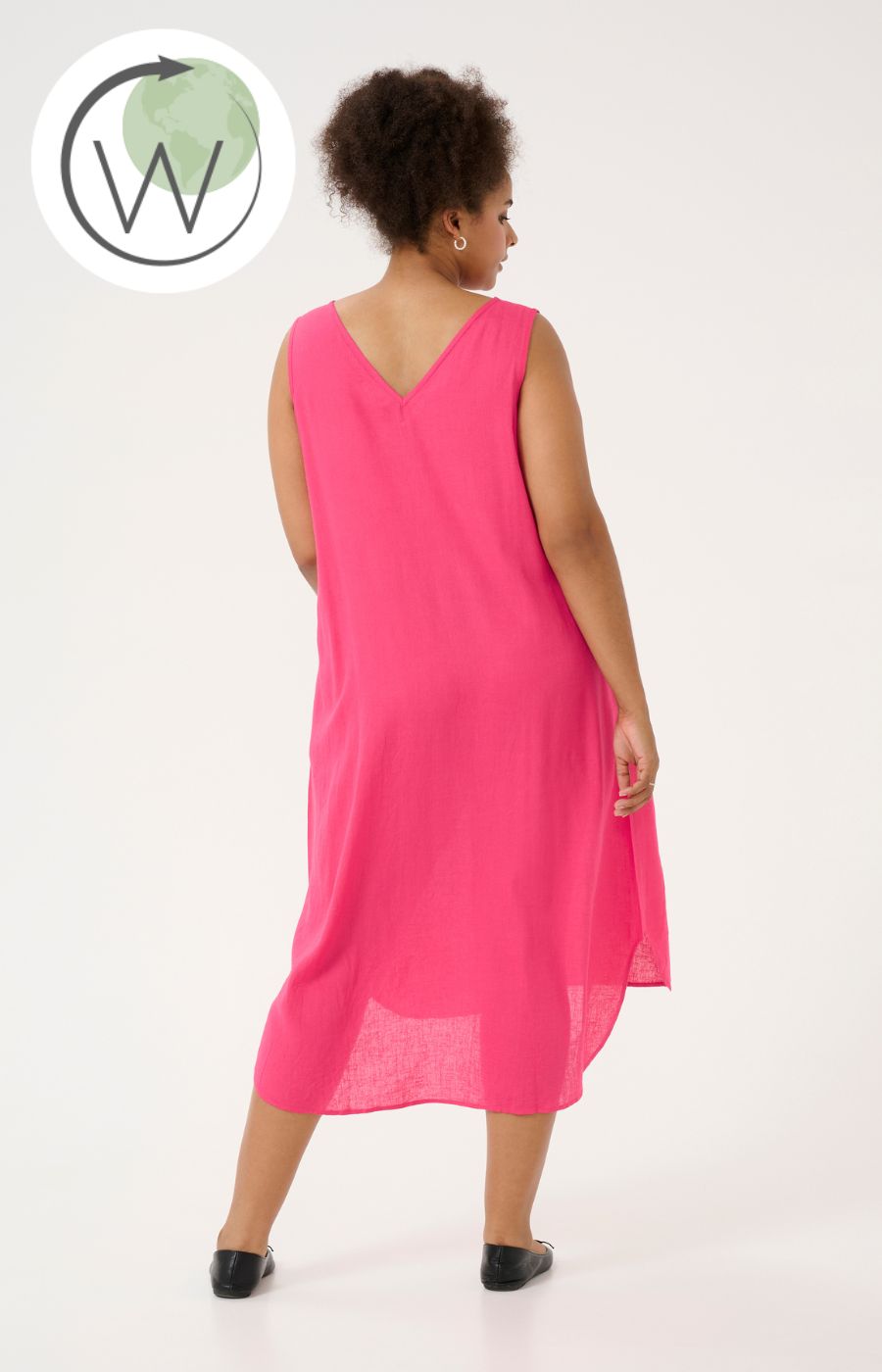 Kaffe Curve Millie Dress Pink