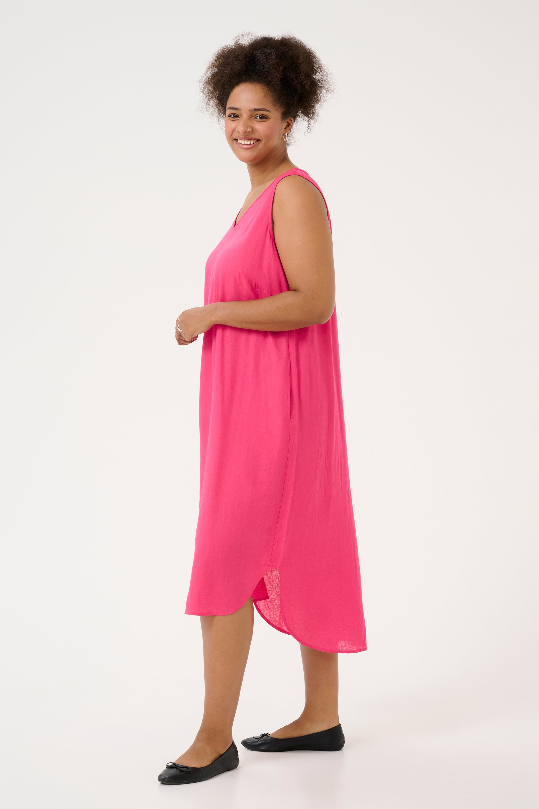 Kaffe Curve Millie Dress Pink