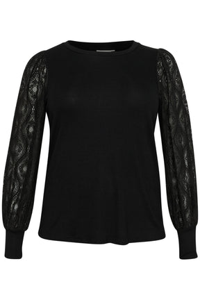 Kaffe Curve Nioma Blouse in Black