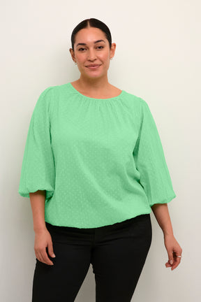 Kaffe Curve Rory Blouse Green