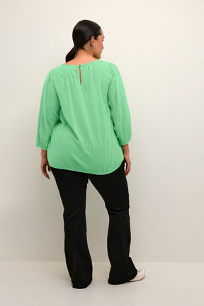 Kaffe Curve Rory Blouse Green