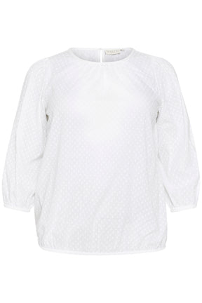 Kaffe Curve Rory Blouse in White