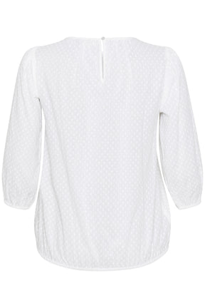 Kaffe Curve Rory Blouse in White