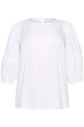 Kaffe Curve White Elina Blouse