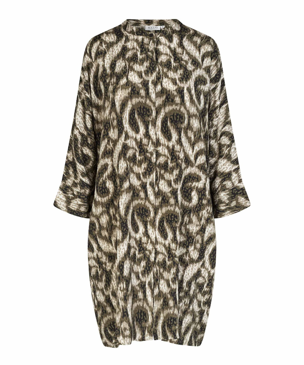 Masai Losetta Shirt Dress in Khaki