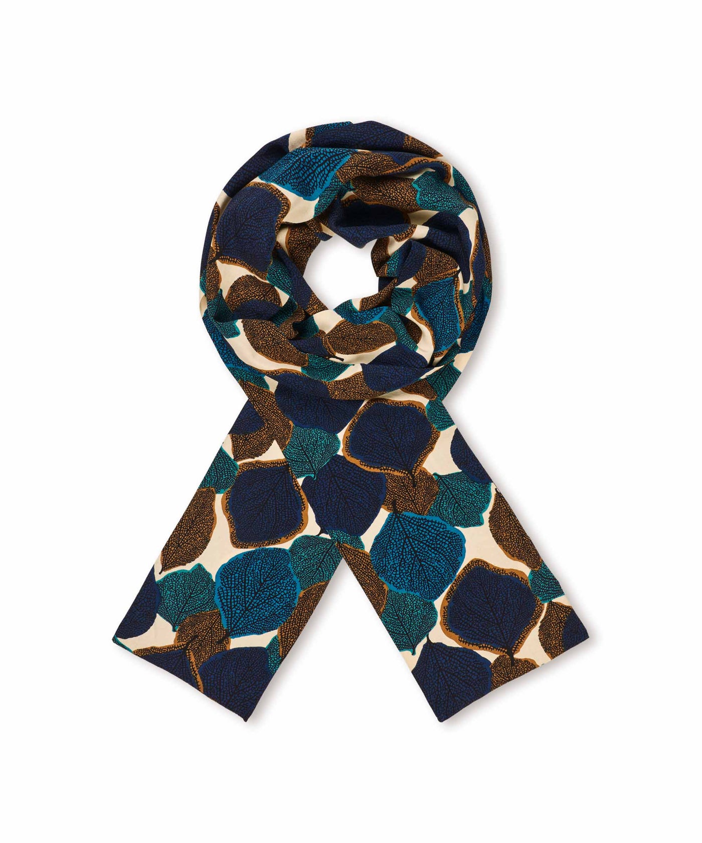 Masai Alo Leaf Print Scarf