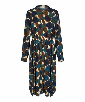 Masai Neile Dress In Leaf Print