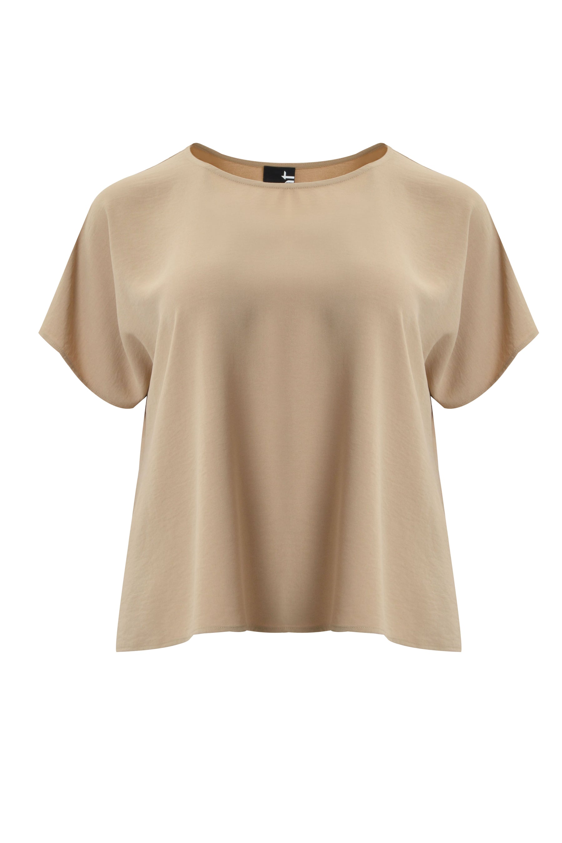 Mat Blouse in Beige