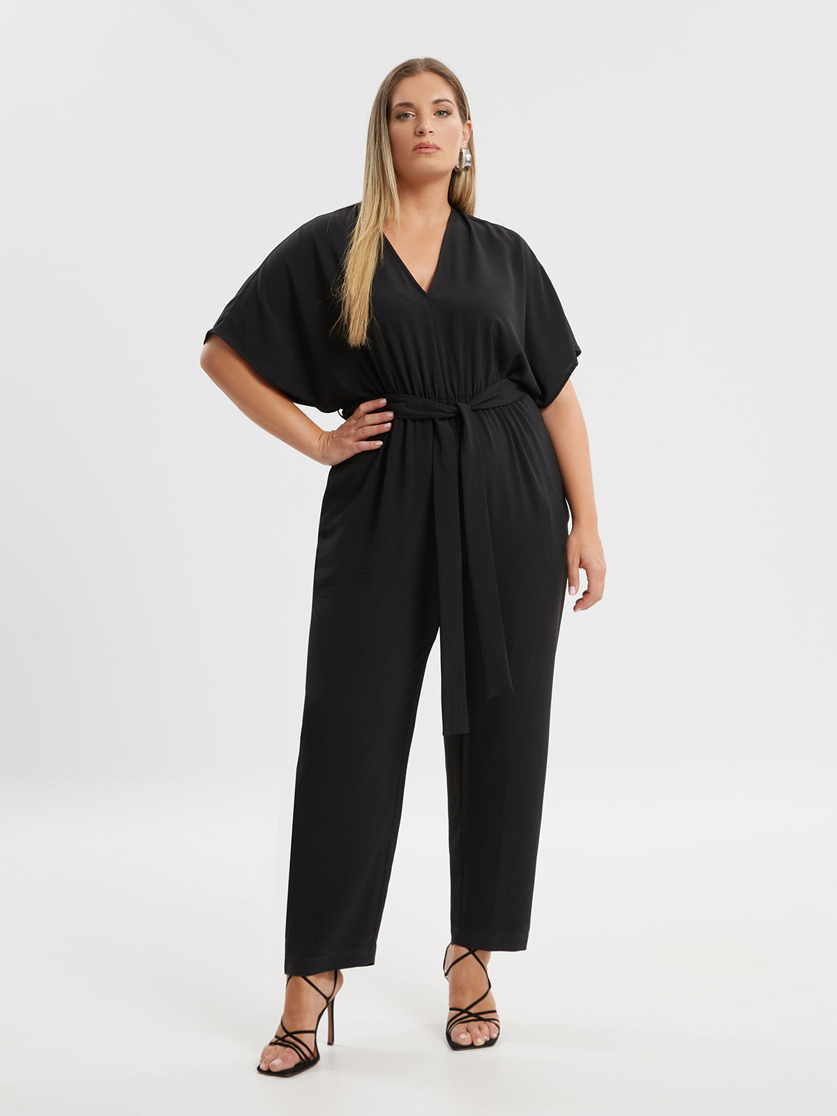 Mat Jumpsuit in Black