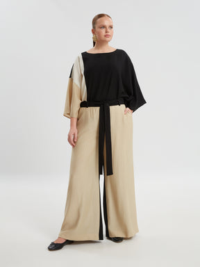 Mat Two Tone Trousers