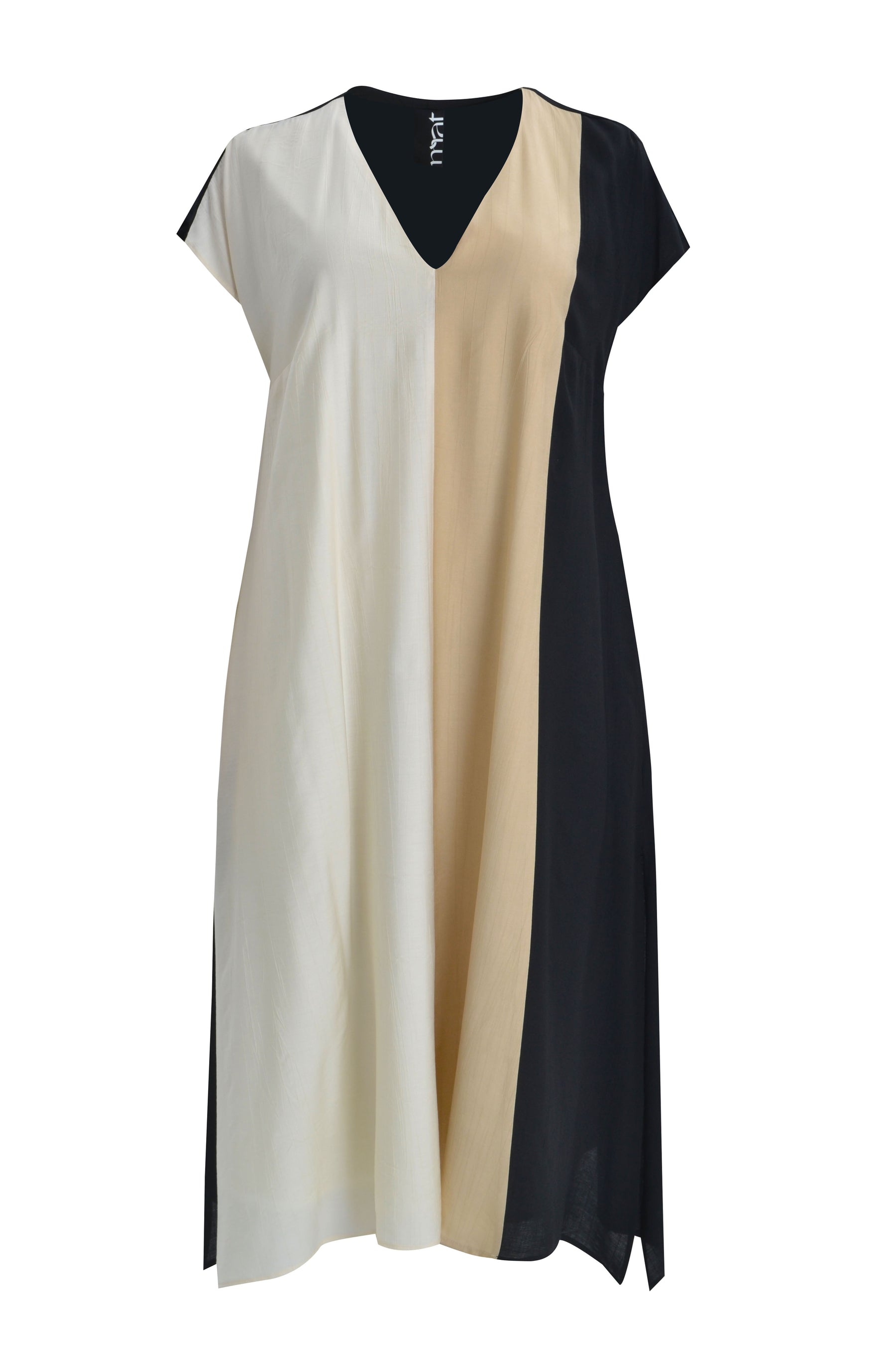 Mat V-Neck Maxi Dress