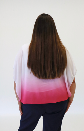 Melanie Magic Blouse in Pink
