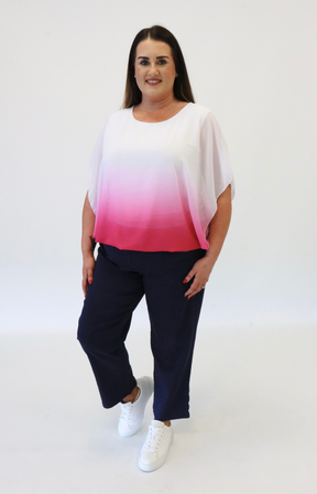 Melanie Magic Blouse in Pink