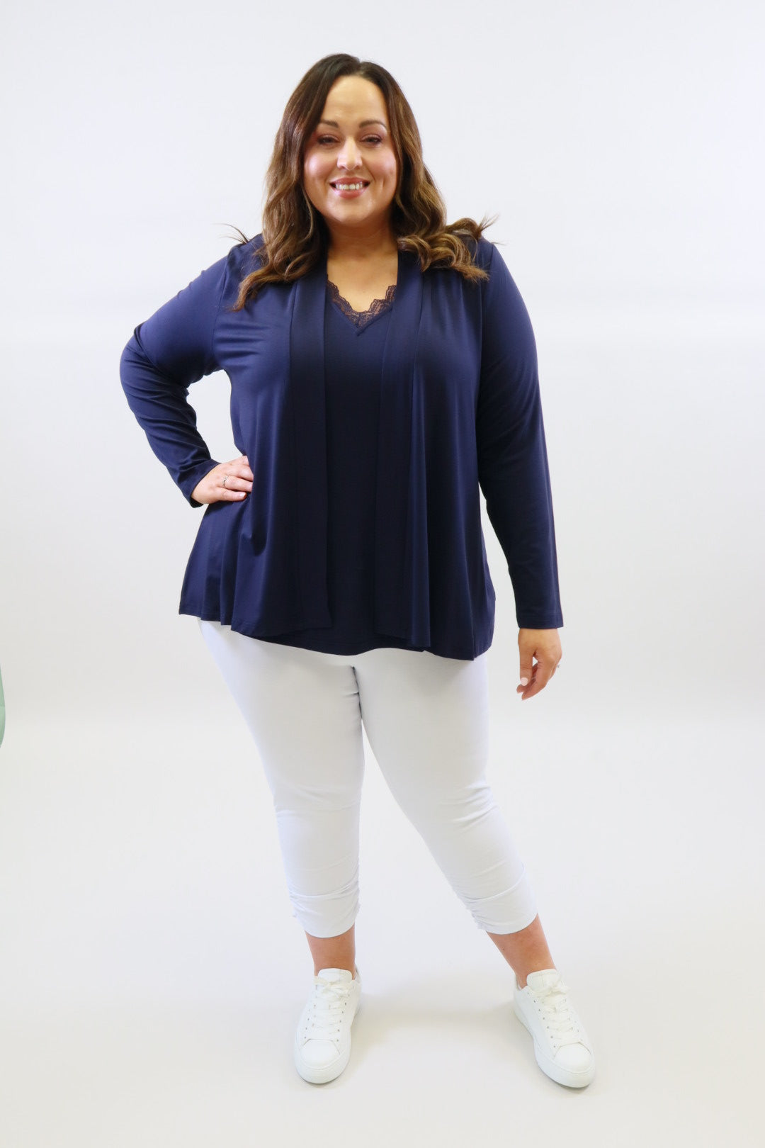 Mellomi Cleo Cardigan in Navy