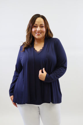 Mellomi Cleo Cardigan in Navy