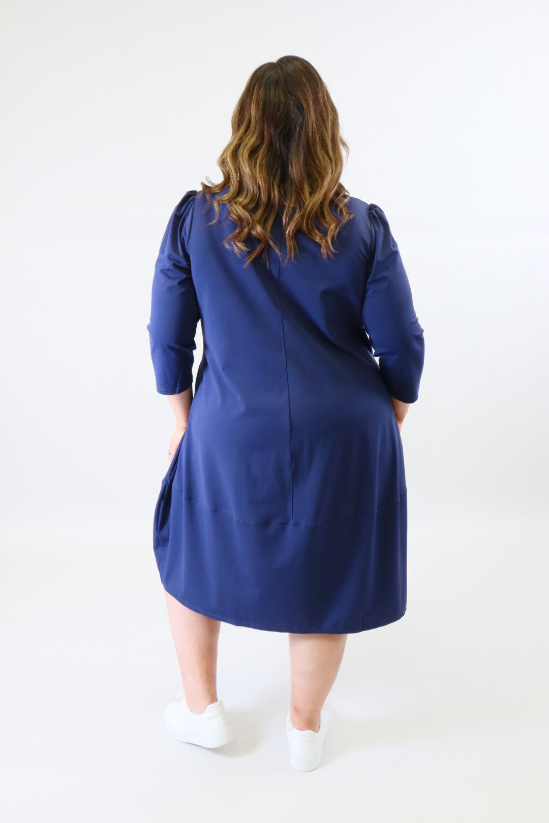 Mellomi Darcy Dress in Navy