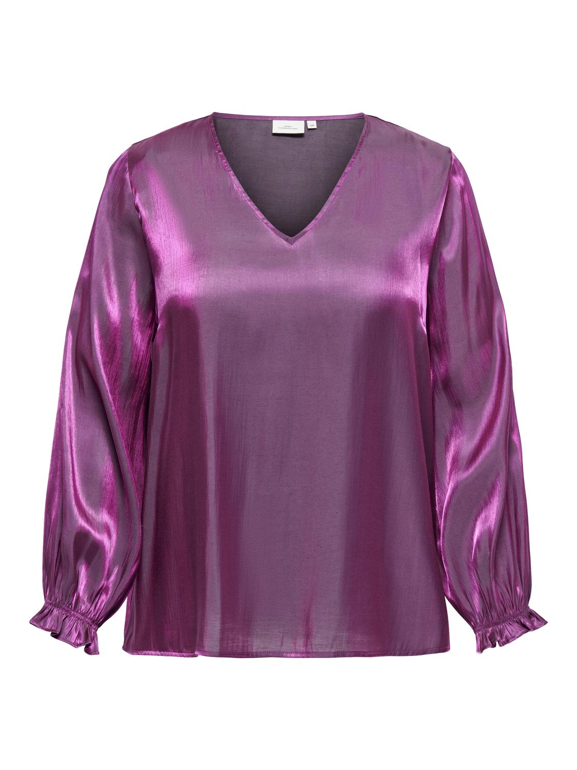 Only Carmakoma Fritz Blouse in Pink