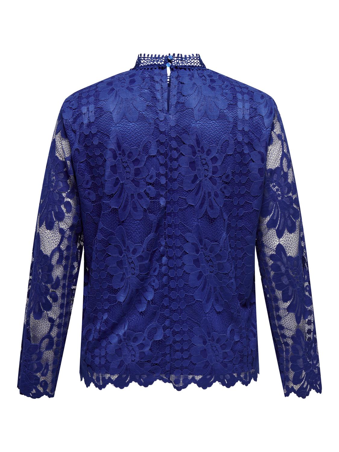 Only Carmakoma Lusia Blouse in Blue