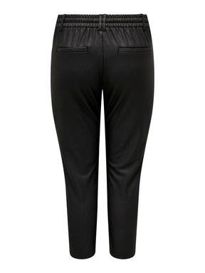 Only Carmakoma Leather Look Trousers