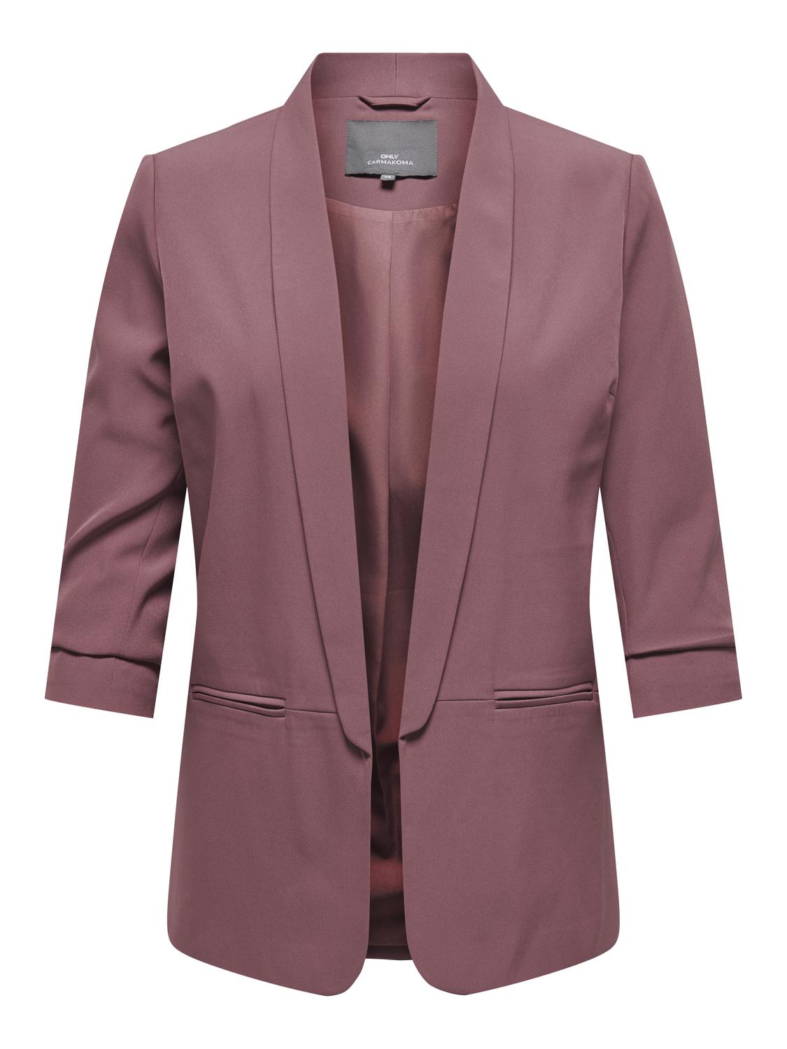 Only Carmakoma Elly Blazer in Rose Brown