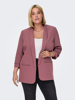 Only Carmakoma Elly Blazer in Rose Brown