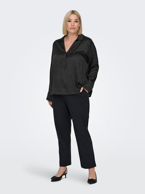 Only Carmakoma Luar Blouse in Black