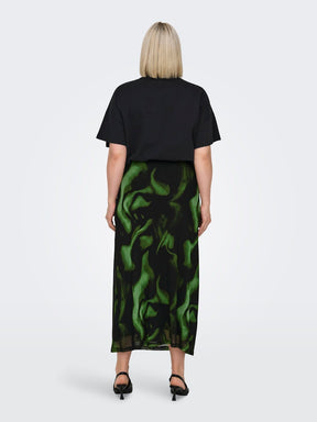 Only Carmakoma Forest Skirt in Green