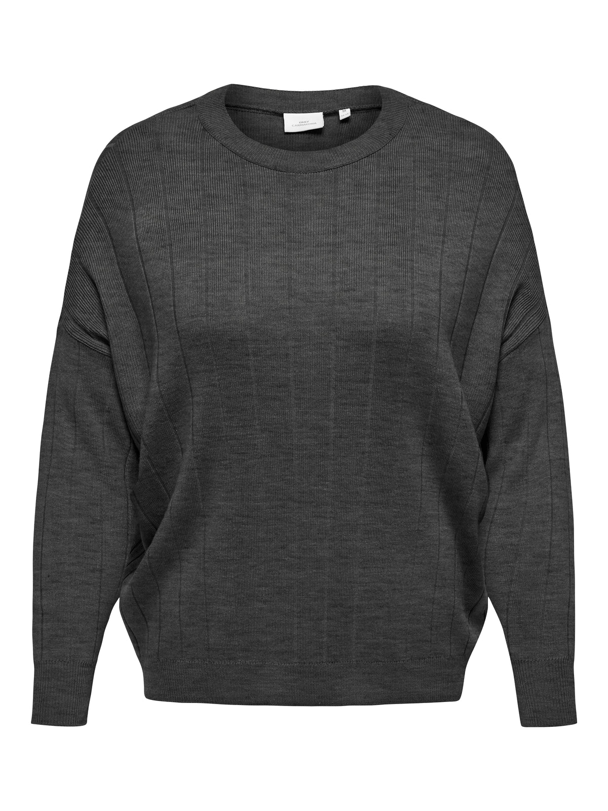 Only Carmakoma Tess Knit Jumper in Grey