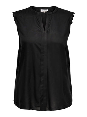 Only Carmakoma Carmumi Blouse in Black