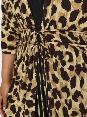 Only Carmakoma Bruno Leopard Kimono