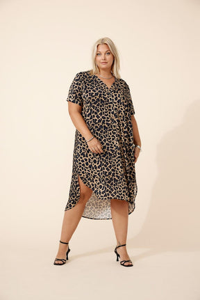 Only Carmakoma Carba Leopard Dress