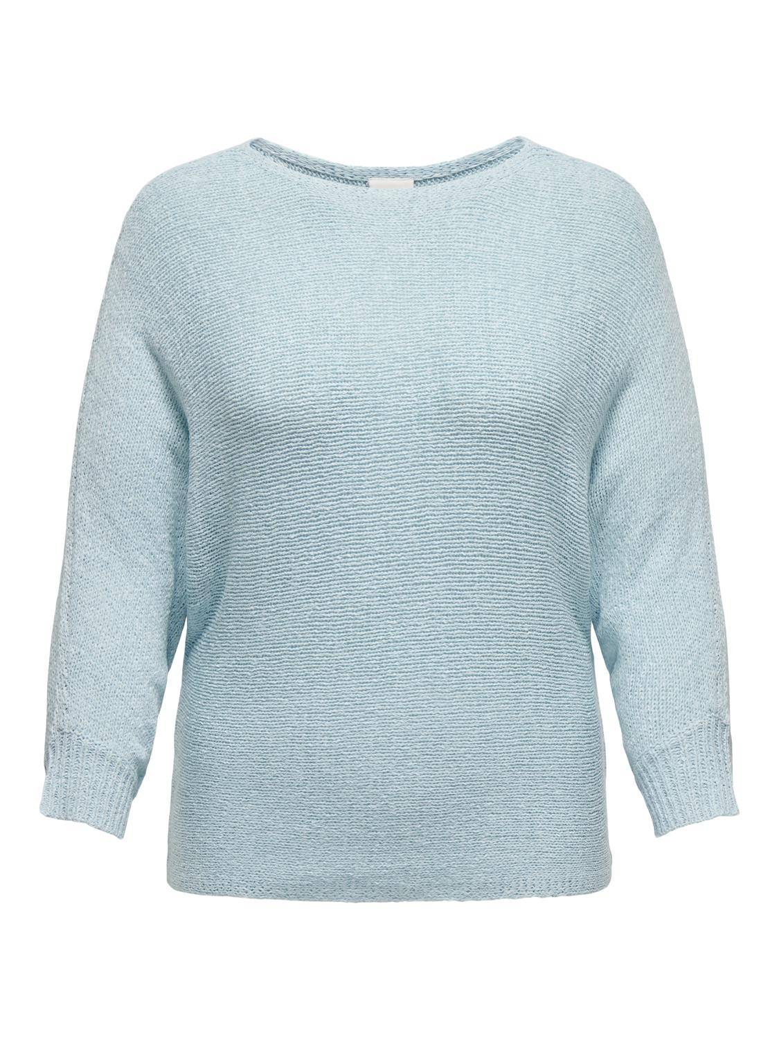 Only Carmakoma Geena Pullover in Blue