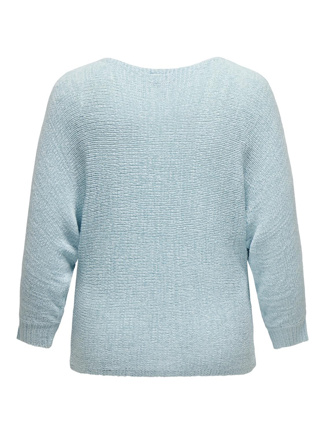 Only Carmakoma Geena Pullover in Blue