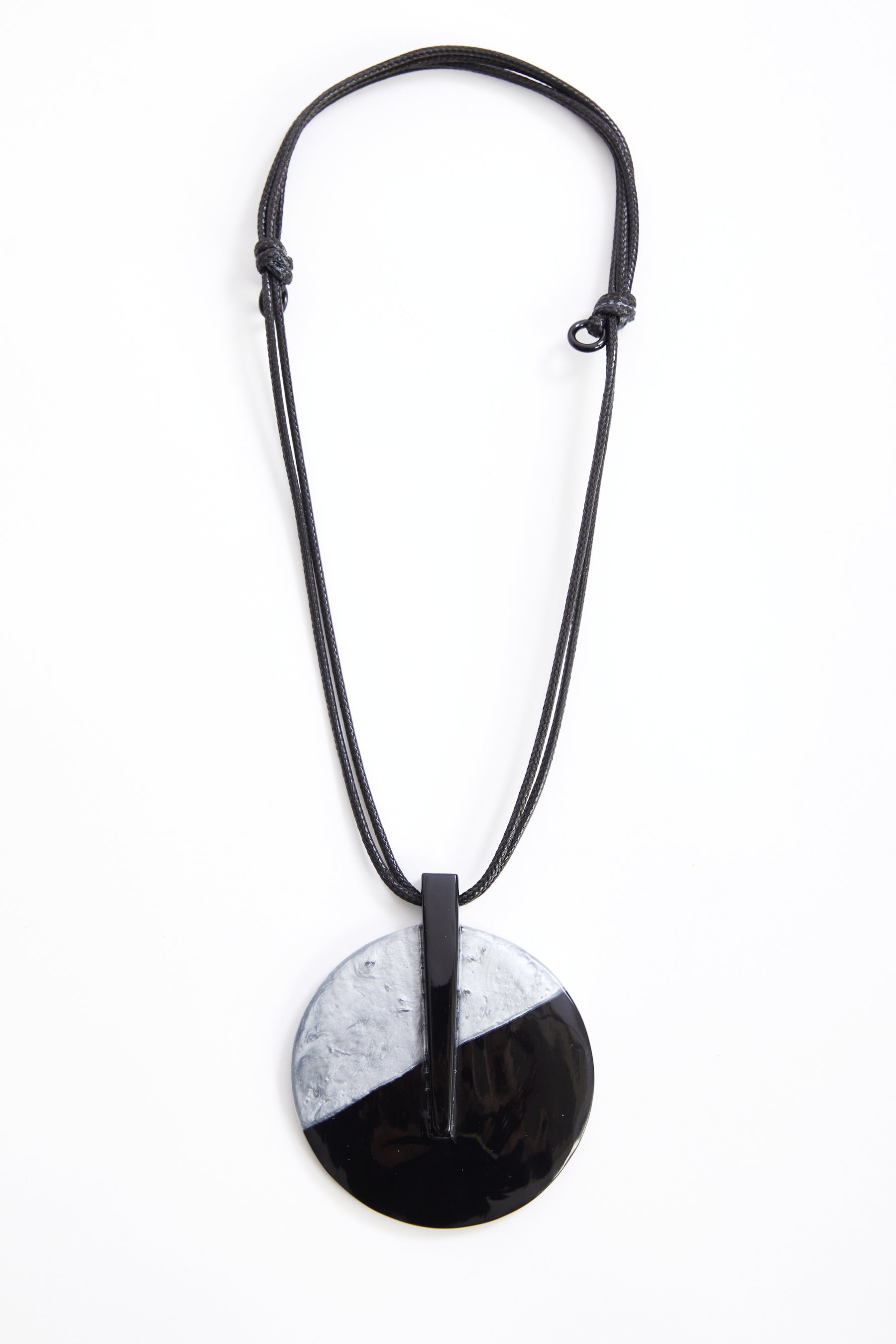 Ora 2 Tone Disc Necklace
