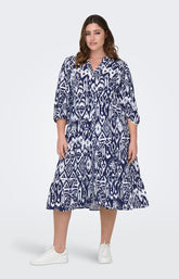 Only Carmakoma Milana Dress in Navy