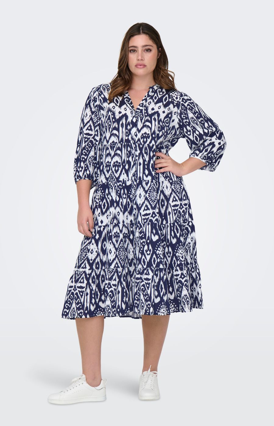 Only Carmakoma Milana Dress in Navy